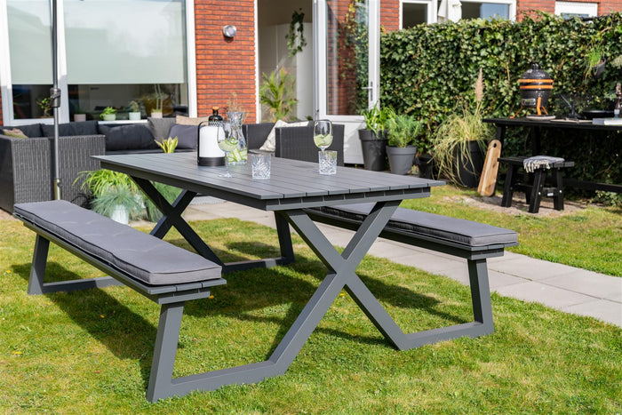 Picknicktafel kussenpakket Antro 200 cm - 2 stuks