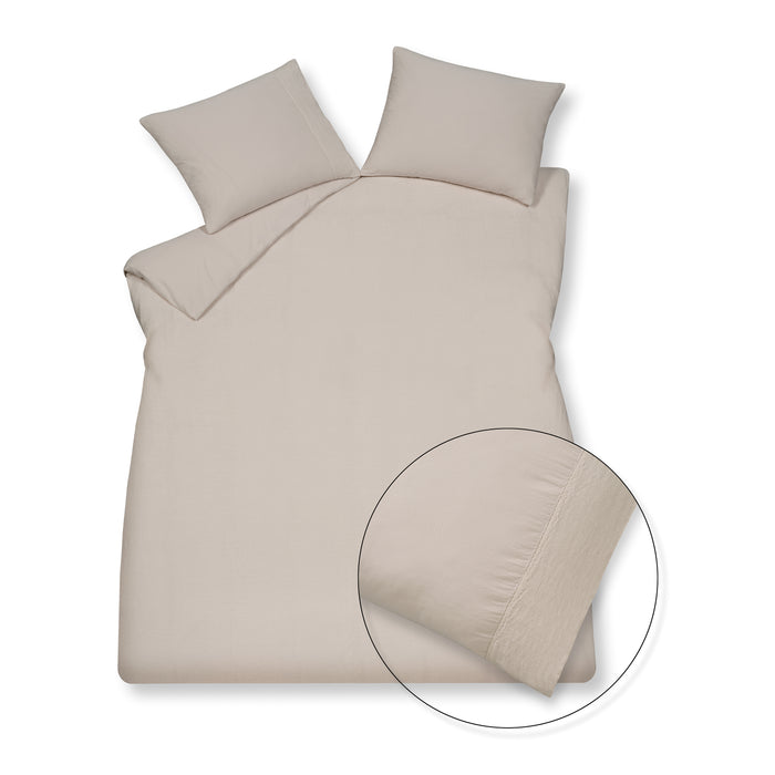 Vandyck Pure Dekbedovertrek 140x200/220 cm - Stone 07