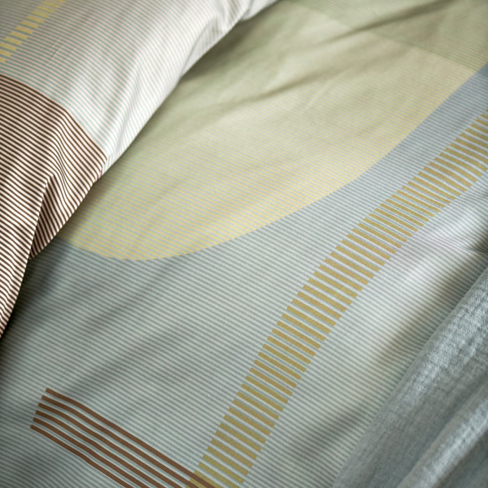 Vandyck Lush Lagoon Dekbedovertrek 200x200/220 cm - Thyme