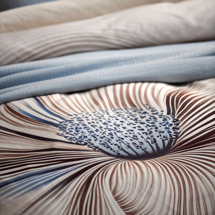 Vandyck Royal Garden Dekbedovertrek 200x200/220 cm - Cream Tan