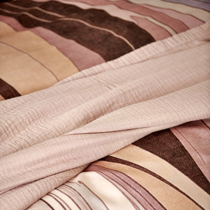 Vandyck Swirls Dekbedovertrek 200x200/220 cm - Moonscape