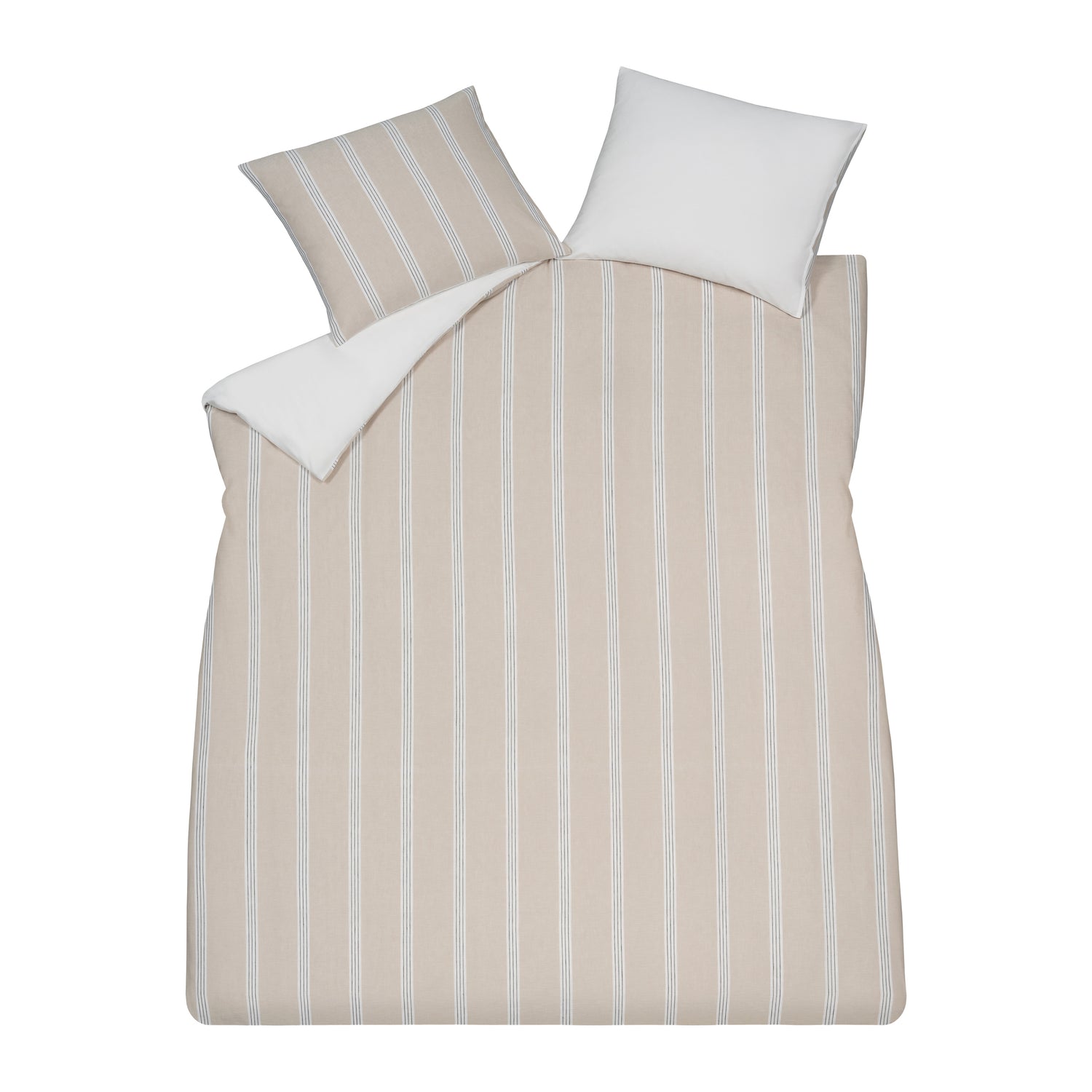 Vandyck Pure Dekbedovertrek 240x200/220 cm - Stone 91