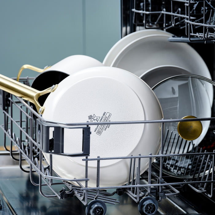 BK Sublime Koekenpannenset Ø 24 cm + Ø 28 cm - Crème