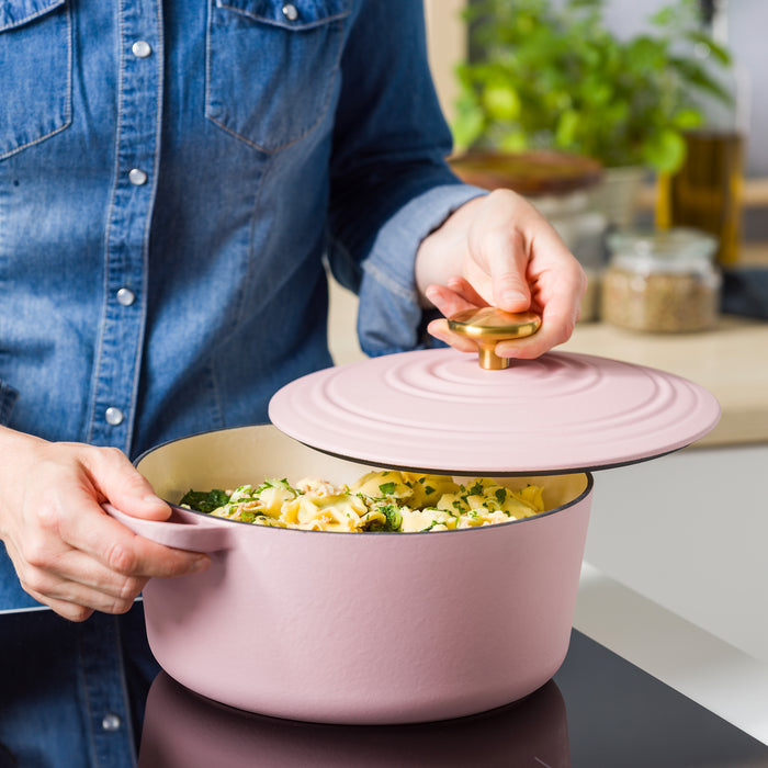 BK Bourgogne Braadpan Ø 24 cm - Blush Pink