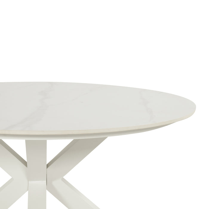 Hartman Xander Tuintafel Rond Ø 120 cm - Wit