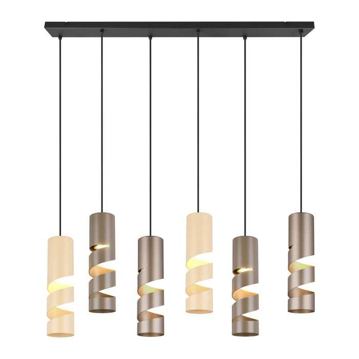 Trio Stream Hanglamp - 6x GU10