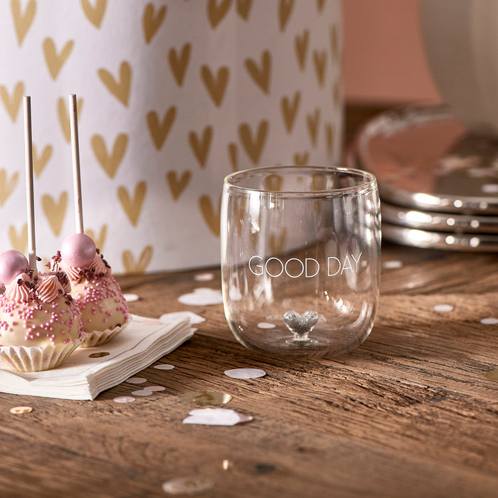 Riviera Maison Waterglazen - Good Day Glass M - 325ML - Set van 4
