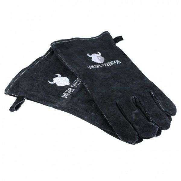 Valhal - BBQ Accessoire Handschoen Suede Vuurvast Set van 2 Stuks