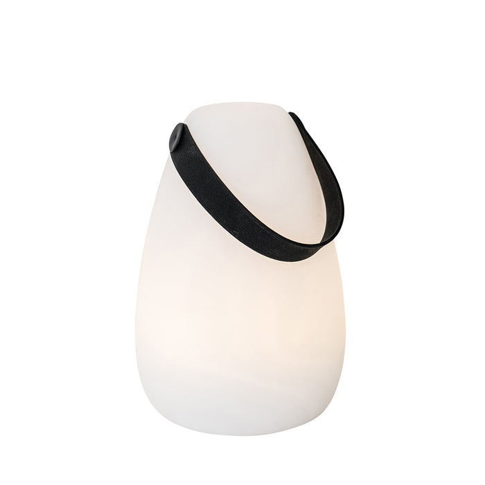 QAZQA Moderne tafellamp RGBW oplaadbaar IP54 - Pion