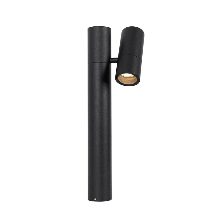 QAZQA Buitenlamp zwart met grondpin en kabelmof 50cm IP44 - Solo