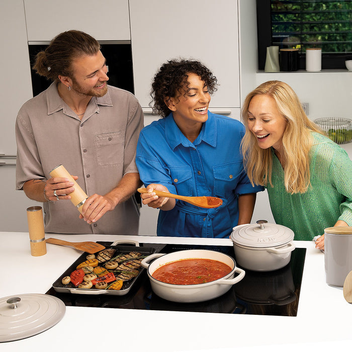 Braadpan, Gietijzer, Laag, Grijs, 28 cm - Kela | Calido