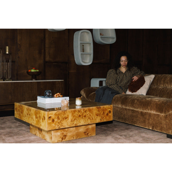Dutchbone Quinn Salontafel 90x90 cm Hout Naturel
