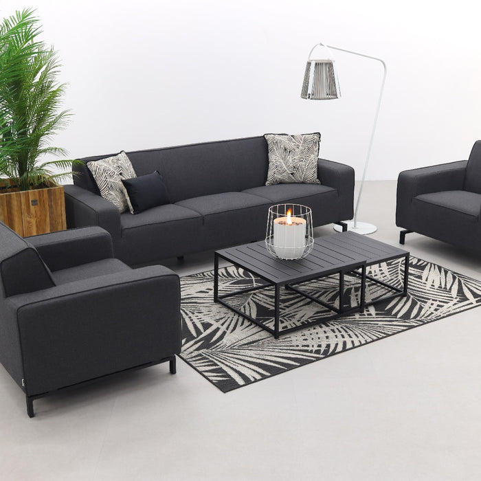 Boavista|Royalty stoel-bank loungeset - Sooty - 5-delig