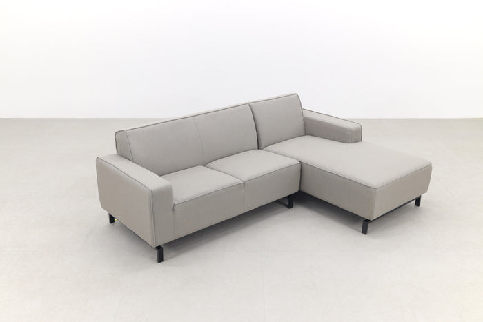 Boavista Sunbrella loungebank chaise longue - Nature Grey - 2-delig