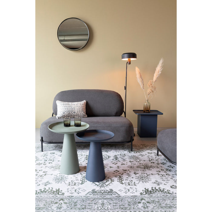 Housecraft Living Sverre Bijzettafel Vierkant Metaal 44x44 cm Blauw