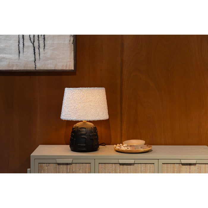 Dutchbone Renzo Tafellamp - Zwart