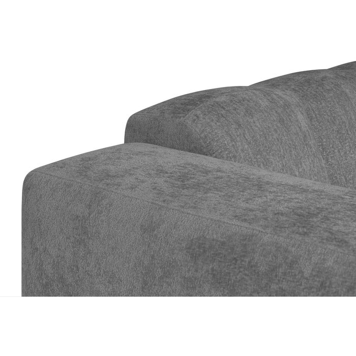 by fonQ Plume Fauteuil - Chenille - Antraciet