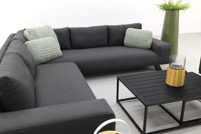 VDG Barcelona|Royalty Sunbrella loungeset - Sooty + stoel