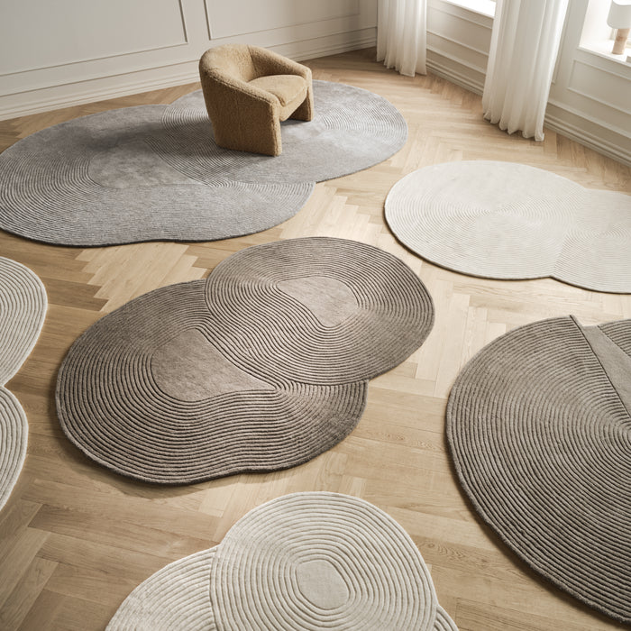 Bolia Zen Vloerkleed 250 x 291 cm - Split - Dark Beige