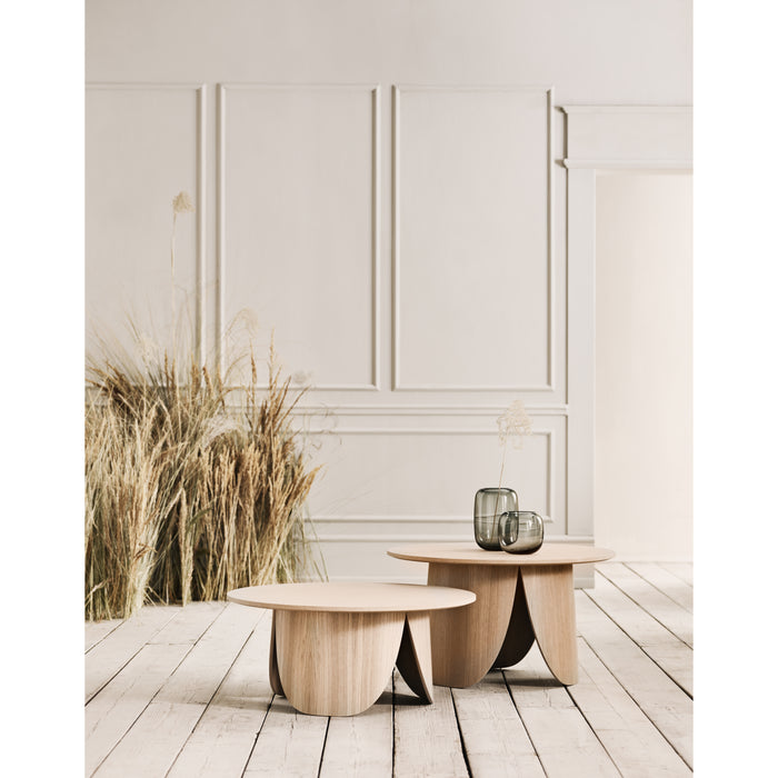 Bolia Peyote Salontafel - H 45 x Ø 56 cm - Gelakt Eiken