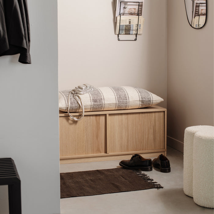 vtwonen Modulair Onderkast Eikenhout Fineer - Dubbel - B 110 cm