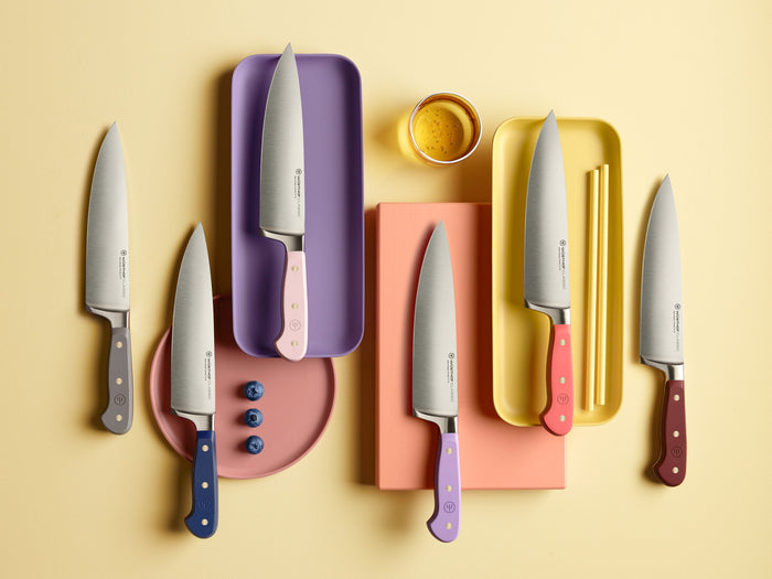 Wusthof Classic broodmes 23 cm - pink himalayan salt