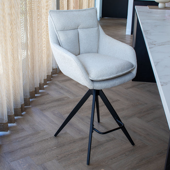 DÉJA Living - Barkruk Beige - Manon - Set van 2