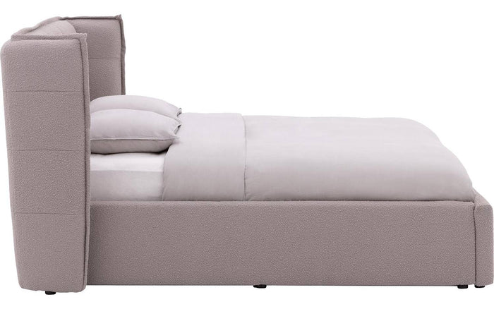 Goossens Gestoffeerd Bedframe Canon - 180 x 200 - Stof boucle