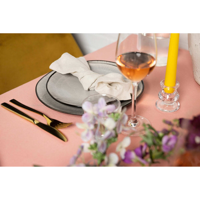 Cookinglife Ontbijtborden | Dessertborden Nola Warm Grey ø 21 cm - 6 stuks