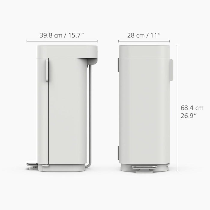 Joseph Joseph Porta Afvalemmer 40 L - Grijs