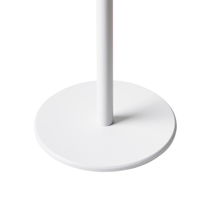 Beliani - FRANCOLI - Tafellamp - Wit- Aluminium