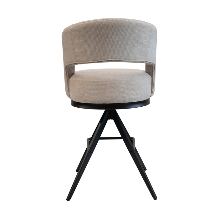 DÉJA Living - Barstoel Taupe - Louis - Set van 2