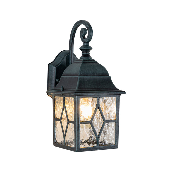 QAZQA Romantische buiten wandlantaarn antiek groen - London