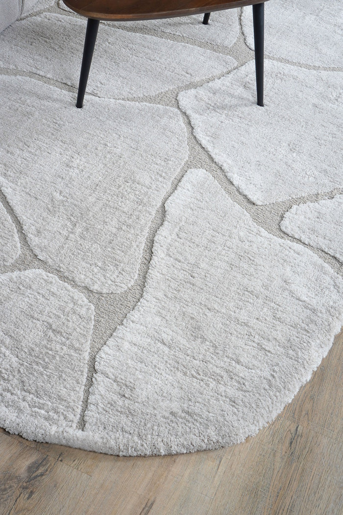 Veer Carpets - Vloerkleed Macy Beige - Rounded Corners 200 x 290 cm