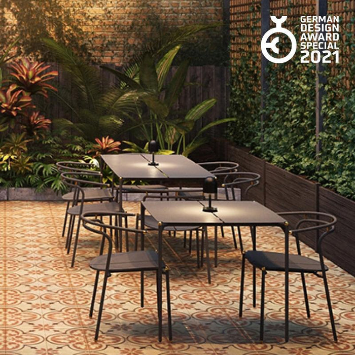 Novo tuintafel 90x240 taupe