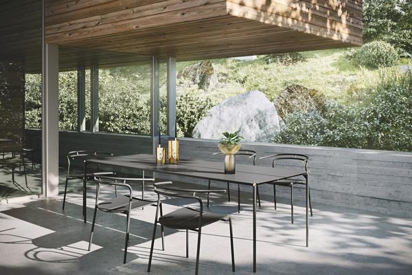 Novo tuintafel 90x240 taupe