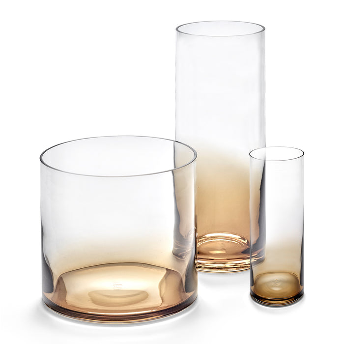 SERAX - Kelly Wearstler - Zuma Vaas Ø 18 cm - Amber