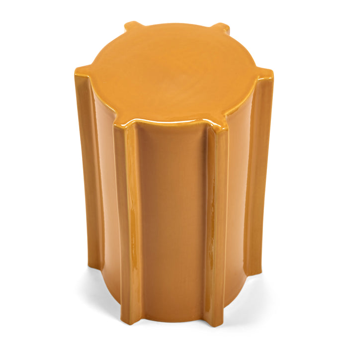 SERAX - Marie Michielssen - Pawn Bijzettafel - Geometrisch H 45,5 cm - Okergeel