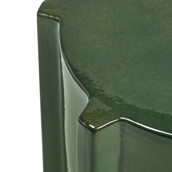 SERAX - Marie Michielssen - Pawn Bijzettafel - Geometrisch H 45,5 cm - Forest Green