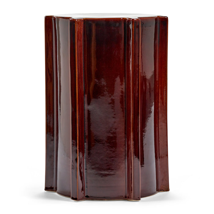 SERAX - Marie Michielssen - Pawn Bijzettafel - Geometrisch H 45,5 cm - Donkerbruin