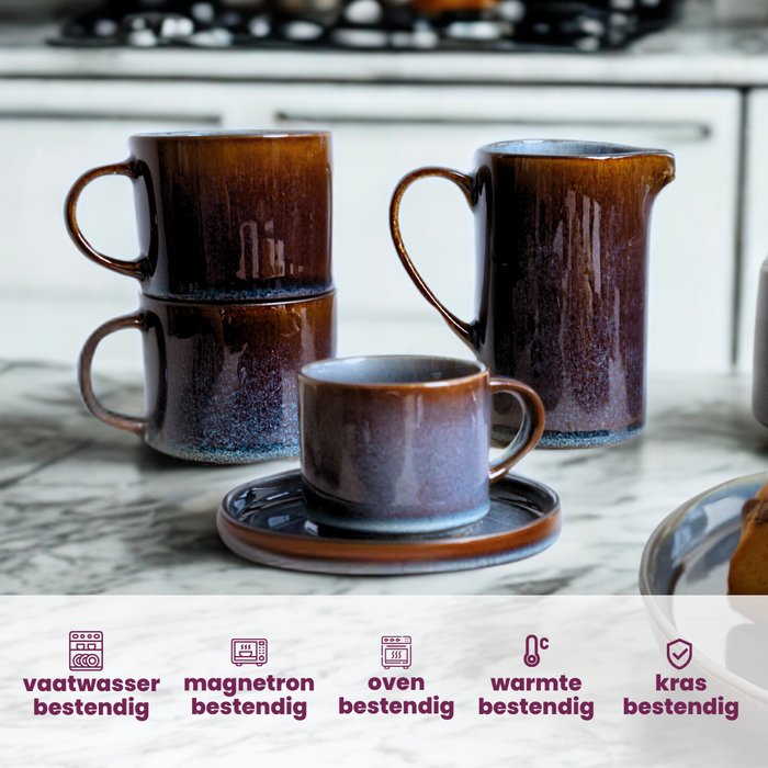 Cosy & Trendy Schenkkan | Melkkan | Waterkan | Waterkaraf - Quintana Blue - 1.4 liter