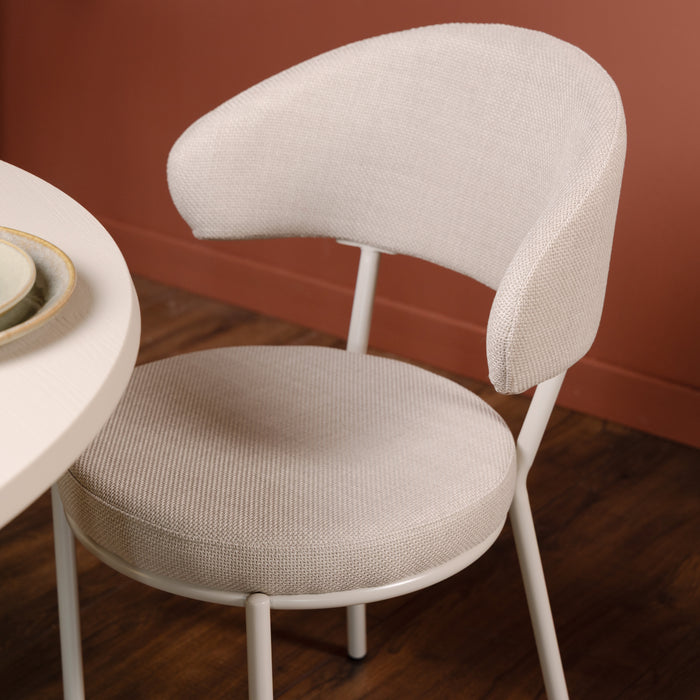 by fonQ Dot Eetkamerstoel - Beige