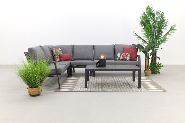 VDG Azoren|Atlanta loungeset - antraciet - links & rechts