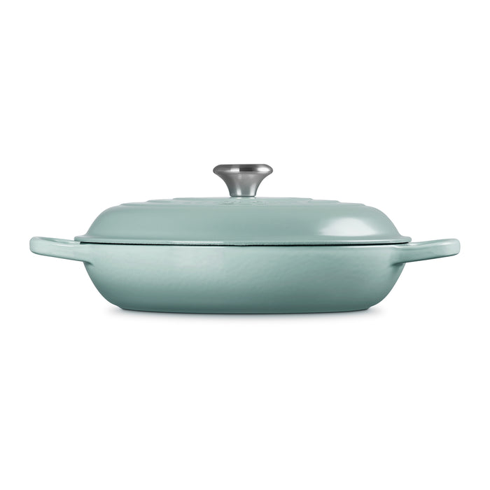 Le Creuset Signature Campagnard Braadpan Ø 30 cm - Sea Salt