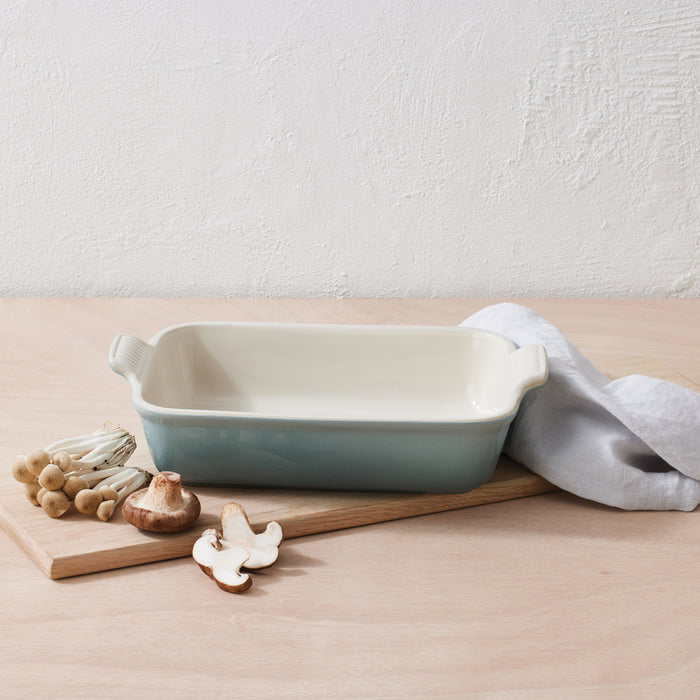 Le Creuset Heritage Ovenschaal B 26 x D 19 cm - Sea Salt