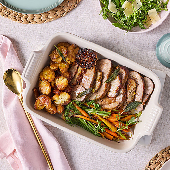 Le Creuset Heritage Ovenschaal B 26 x D 19 cm - Sea Salt