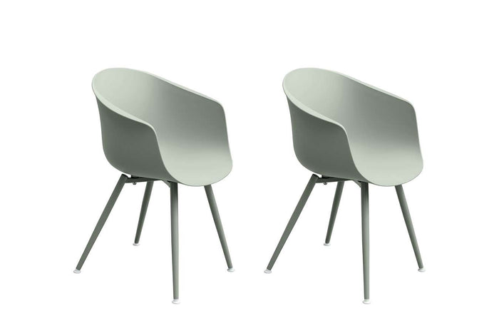 Feel Home - Luxe eettafel voor buiten - 200x90 cm - Met 6 kuipstoelen…