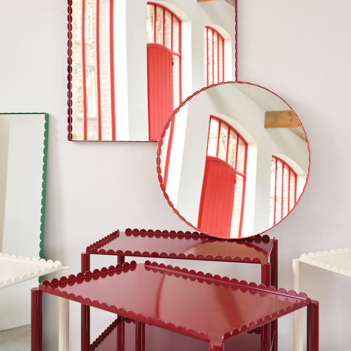 HAY Arcs Spiegel L - Burgundy