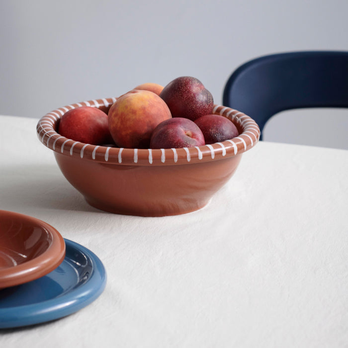 HAY Barro Salade Schaal - Large - Naturel