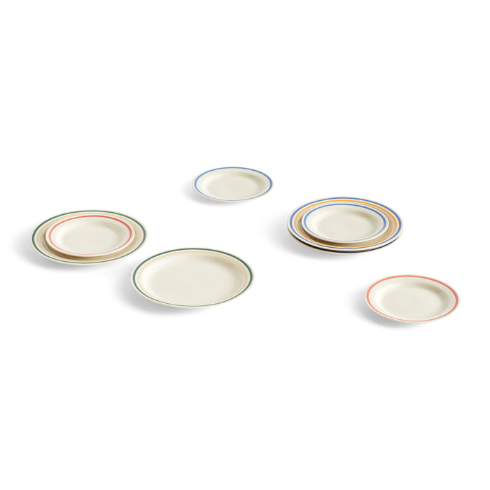 HAY Sobremesa Ontbijtborden Ø 18,5 cm - Set van 2 - Blauw